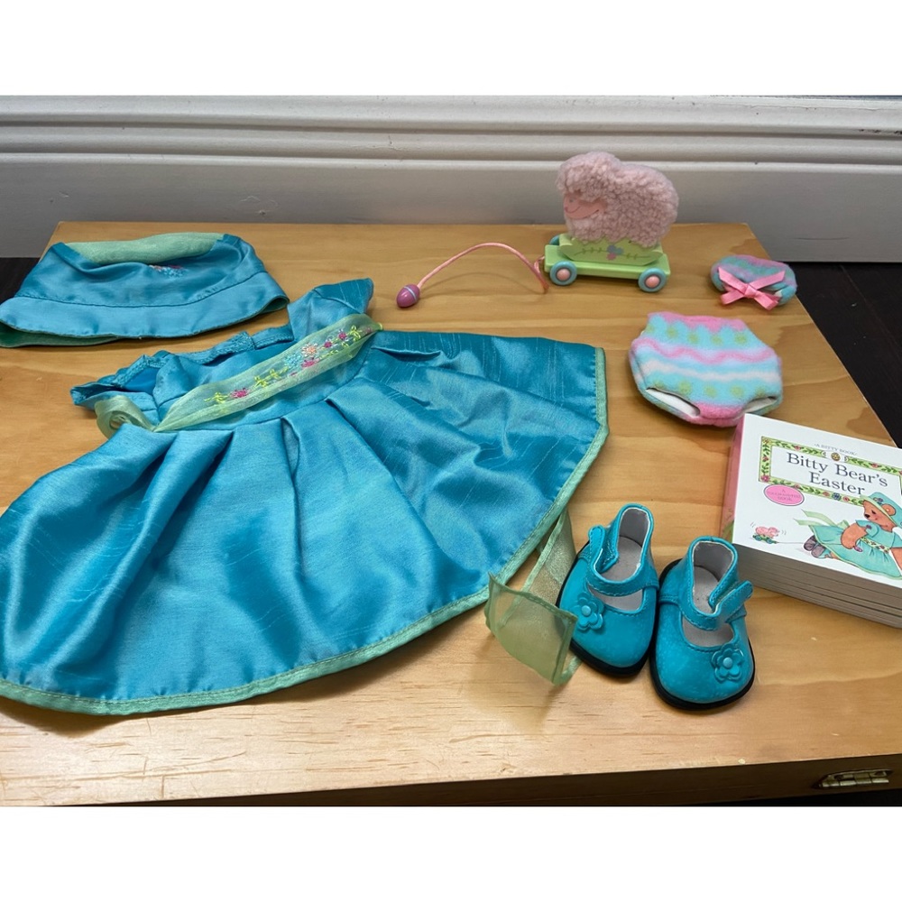 American girl Bitty baby beautiful blooms set